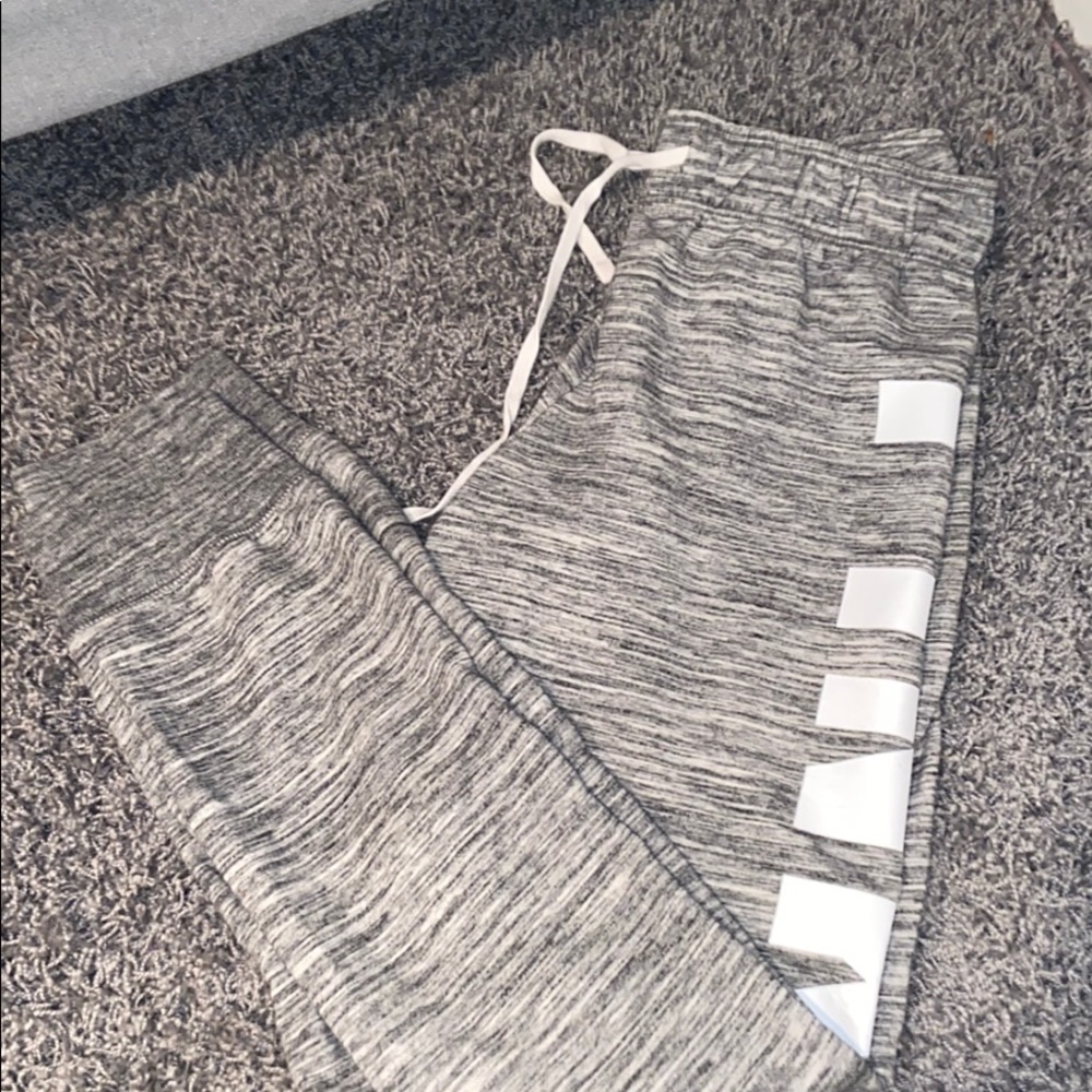 Gray PINK sweatpants